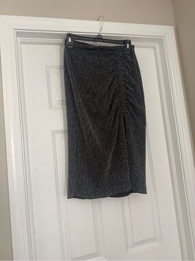 Black Sparkly Pencil Skirt Size Small